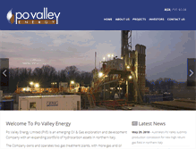 Tablet Screenshot of povalley.com